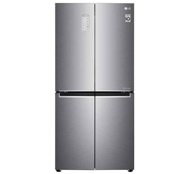 LG 594 L Wi-Fi Inverter Frost-Free Side-By-Side Refrigerator (GC-B22FTLPL Shiny Steel)